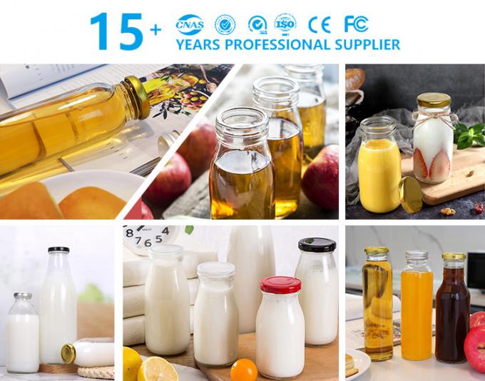 フルーツジュース ガラスボトル 12オンス 350ml 0