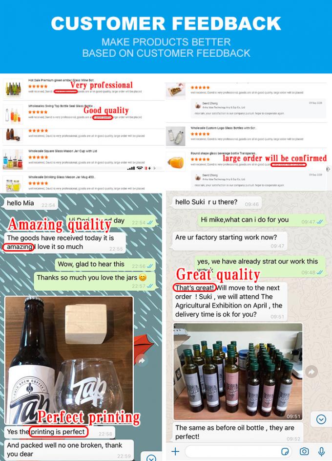 ガラスピントアンバービールボトル 200ml 375ml 500ml 自宅醸造用 5