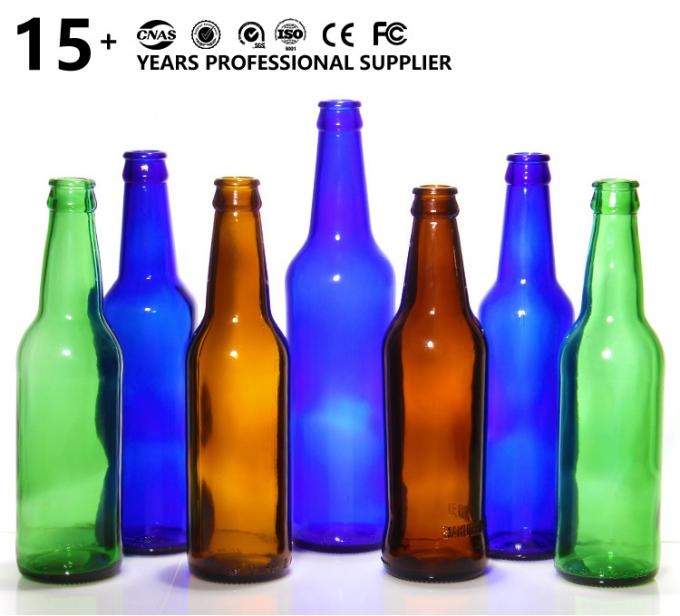 卸売 空き 330ml 33cl 12oz ソダまたはジュース 蓋付き 透明 ビール ガラス ボトル 0