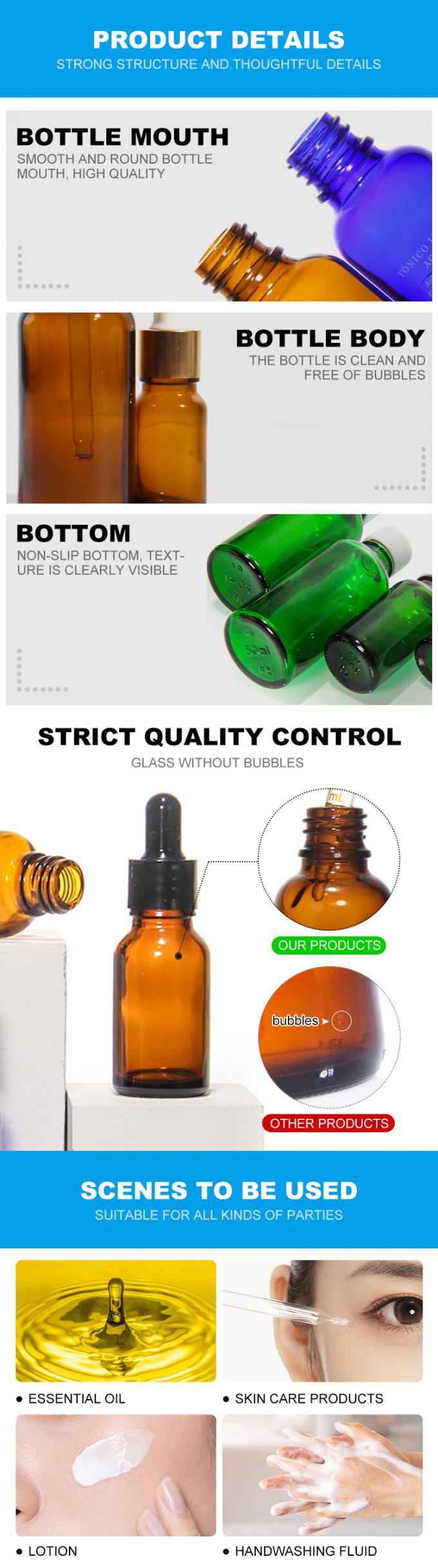 工場価格 卸売 ティンクチュール ボトル プラスチック製の木製キャップ付きのガラス ティンクチュール ボトル 0