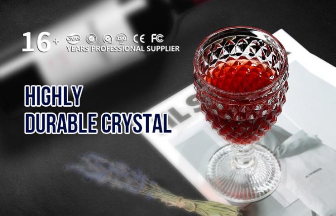 ヴィンテージ コクテール レッドワイン ガラス カップ クリスマス ワイン グラス 350ml 0