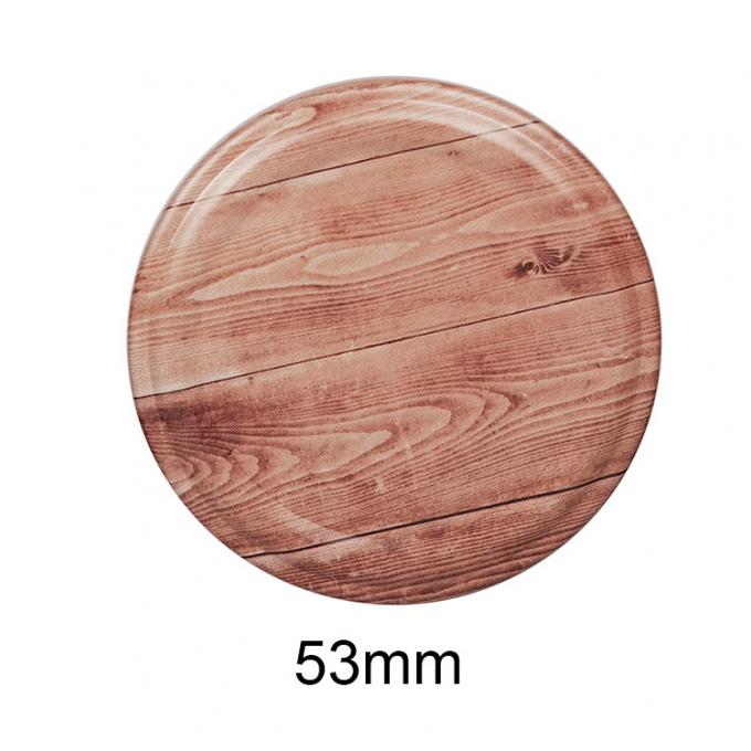 カスタマイズされたデザイン 63mm グリーンブルー 安全ボタンのラグキャップ メタルラグキャップ 8