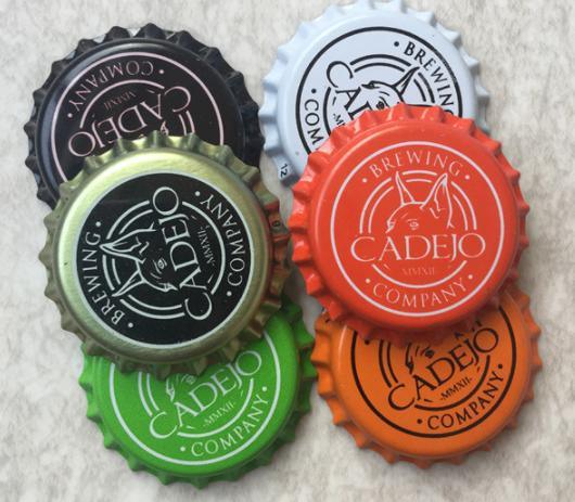 無料サンプル ソフトドリンク ソーダ メタル ビール ビールボトルのための缶詰 ビールキャップ 5