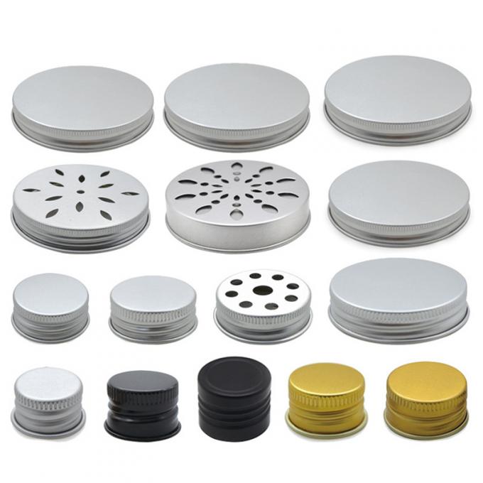 ロープ付き金属ソーダボトルキャップ ガラスミルクボトルトップ アルミ13mm-104mm 0