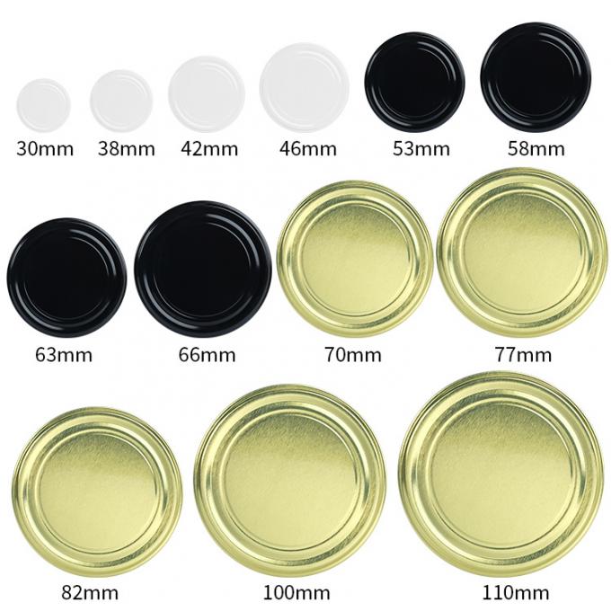 ボトルスパイスグラス カップ 黒 金属 58mm 63mm 70mm 82mm 3