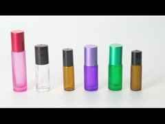 10ml クリア エッセンシャルオイル ガラスロール ボトルに