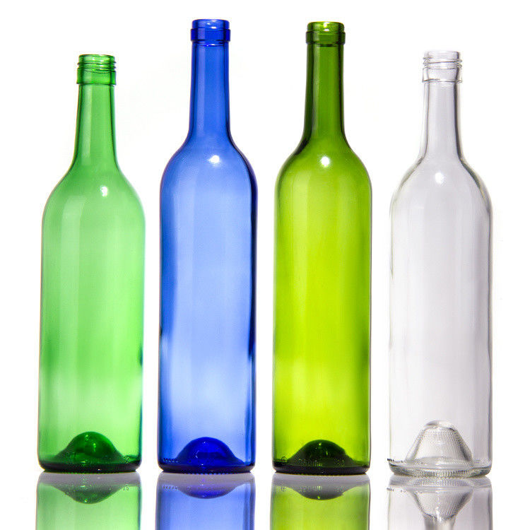 ODM カラーガラスワインボトル 500ml 700ml 750ml 1500ml