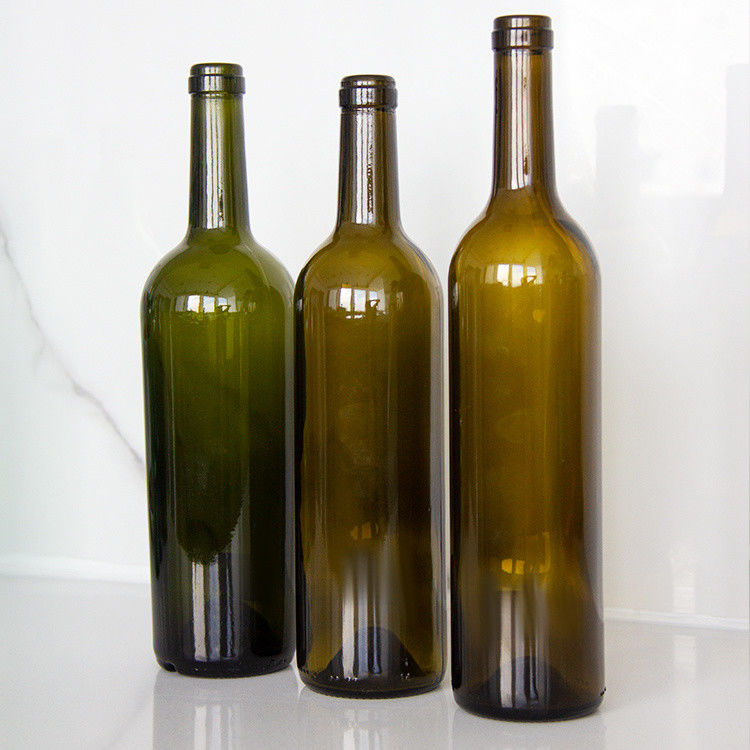 ODM カラーガラスワインボトル 500ml 700ml 750ml 1500ml