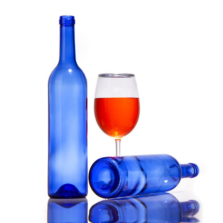 ODM カラーガラスワインボトル 500ml 700ml 750ml 1500ml