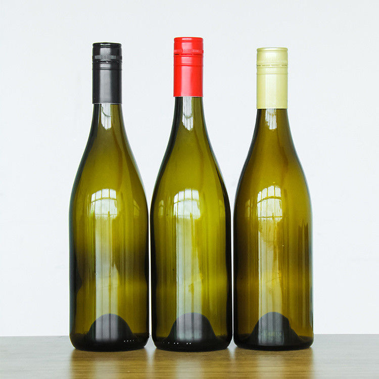 丸い空のウイスキー・ウォッカグラス 500ml 750ml 透明な冷凍ガラス ワインボトル 氷酒ボトル 酒瓶