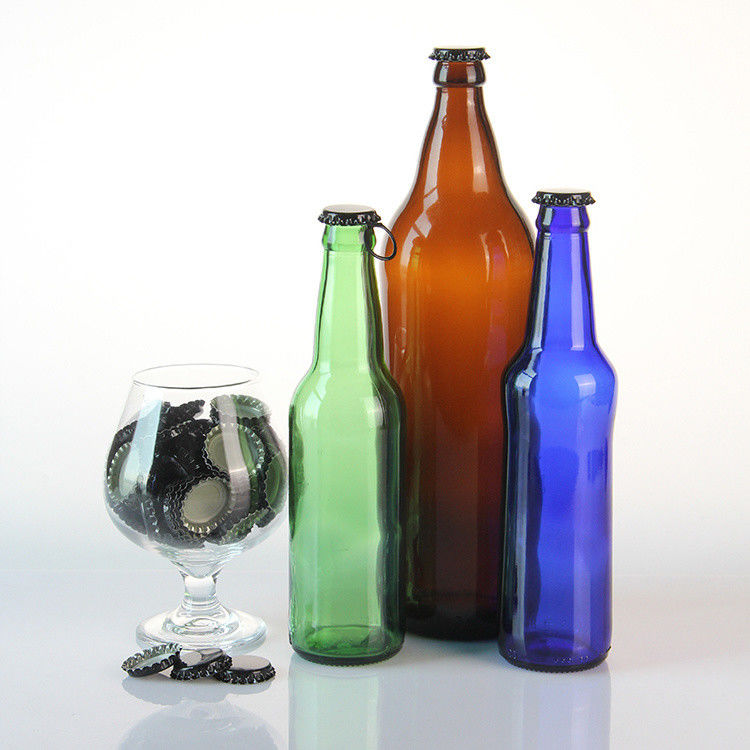 グラス リコール ボトル 黒 透明 ガラス ワイン ボトル 500ml 750ml ウィスキー シャンパン ビール ブランディ
