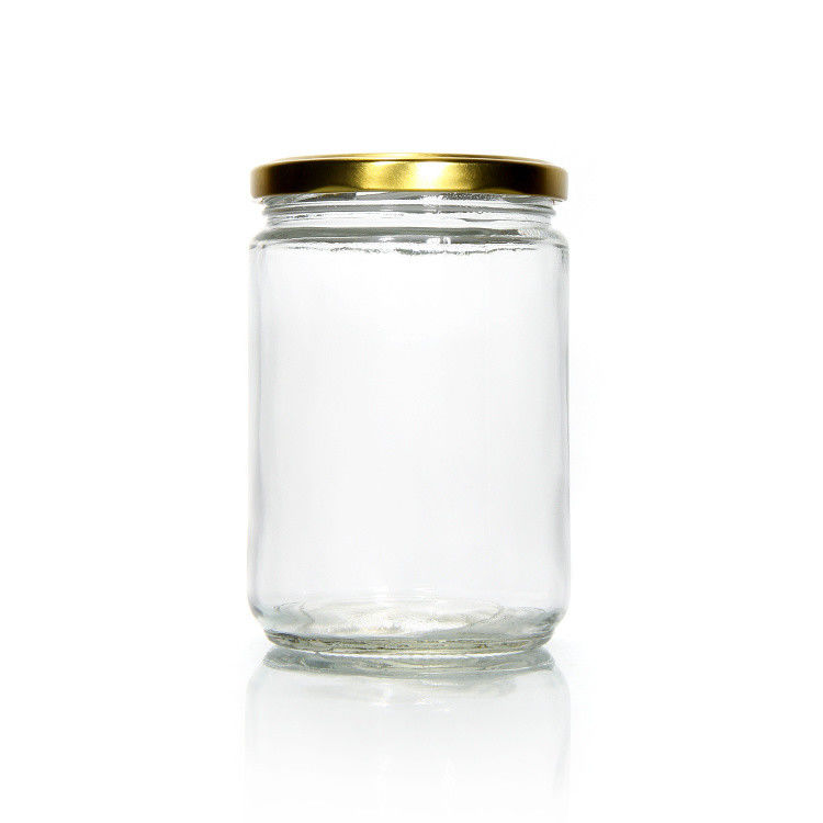高品質 45Ml 100Ml 150Ml 350Ml 450Ml 空気密閉 キッチン食品 金属蓋付きガラスボトル