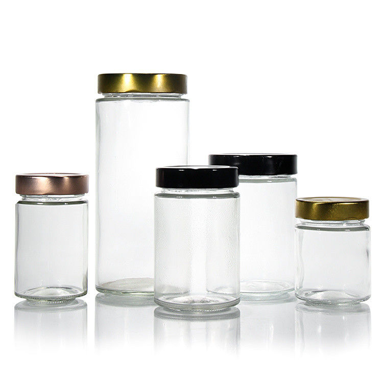 卸売 750Ml 1000Ml 大サイズ 丸直結冷凍 金属蓋付きガラスボトル