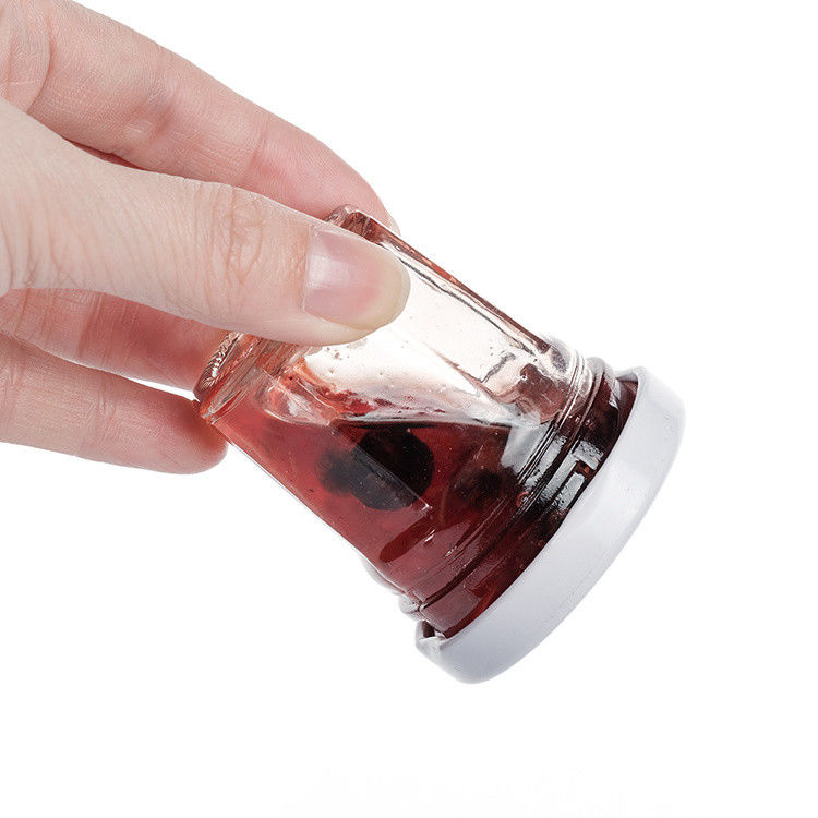 オーダーメイド 高品質の370ml 500ml ハネ 保存 ガラス 食品 容器 保存
