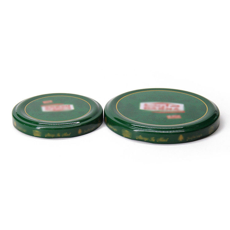 カスタマイズされたデザイン 63mm グリーンブルー 安全ボタンのラグキャップ メタルラグキャップ