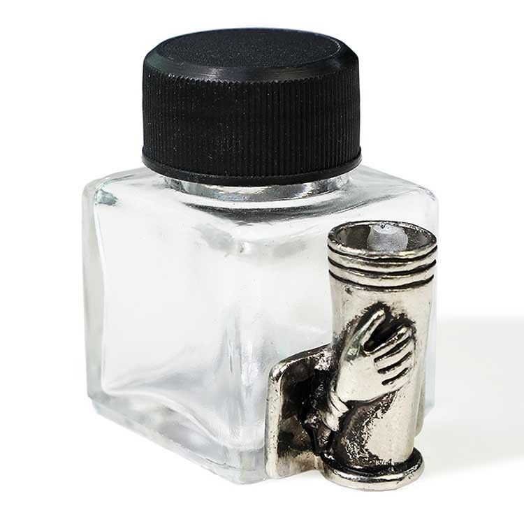 25ml カスタム アンティーク インク ボトル 空のヴィンテージ ガラス インクウォール ボトル