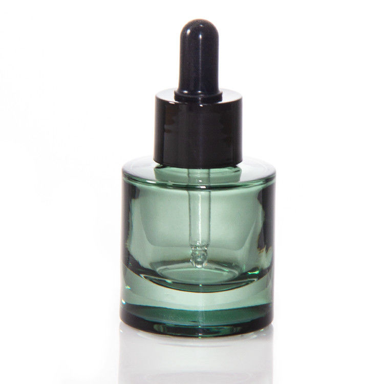 化粧品 皮膚ケア 梱包 20ml 30ml シリンダー 透明 アンバー ヘア エッセンシャルオイル 血清 ガラス ドロッパー ボトル