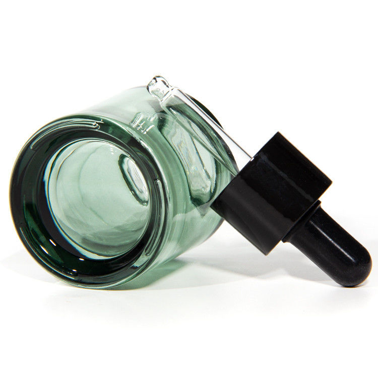 化粧品 皮膚ケア 梱包 20ml 30ml シリンダー 透明 アンバー ヘア エッセンシャルオイル 血清 ガラス ドロッパー ボトル
