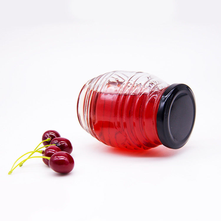 オーダーメイド ラベル 六角形 100ml 180ml 380ml ハニージャム ガラスボトル ハニー オリーブフルーツ