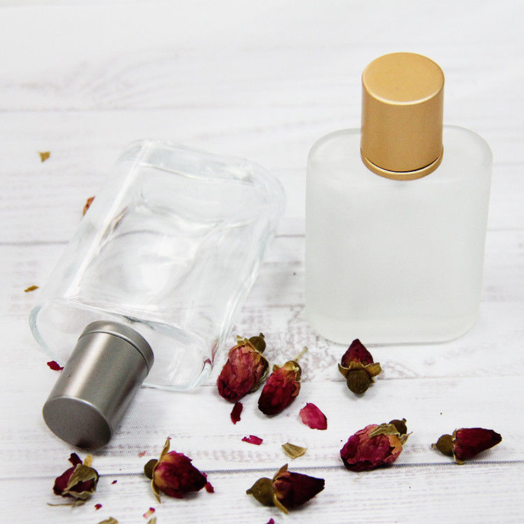 オーダーメイド スクエア 香水 ボトル 30ml 50ml 100ml 透明 カラー 香水 ガラス ボトル
