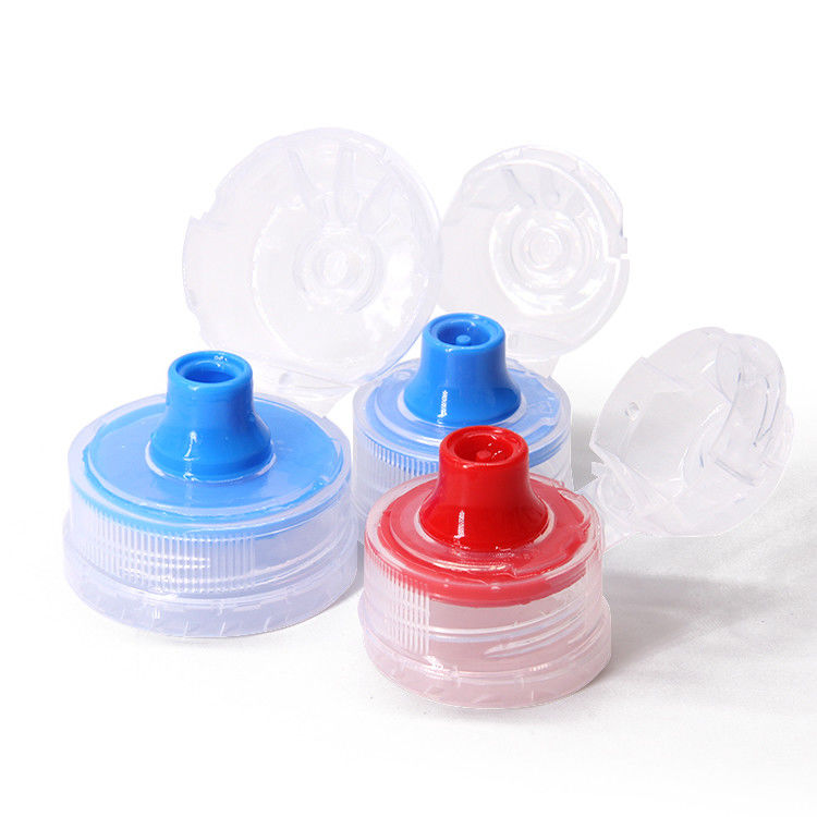 高品質のプラスチックキャップ 28mm 38mm スポーツ水瓶 プラスチックフリップトップキャップ