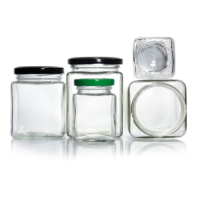 耐久性 透明 ガラス 食品 容器 100ml 240ml 高密閉 果物 保存 容器