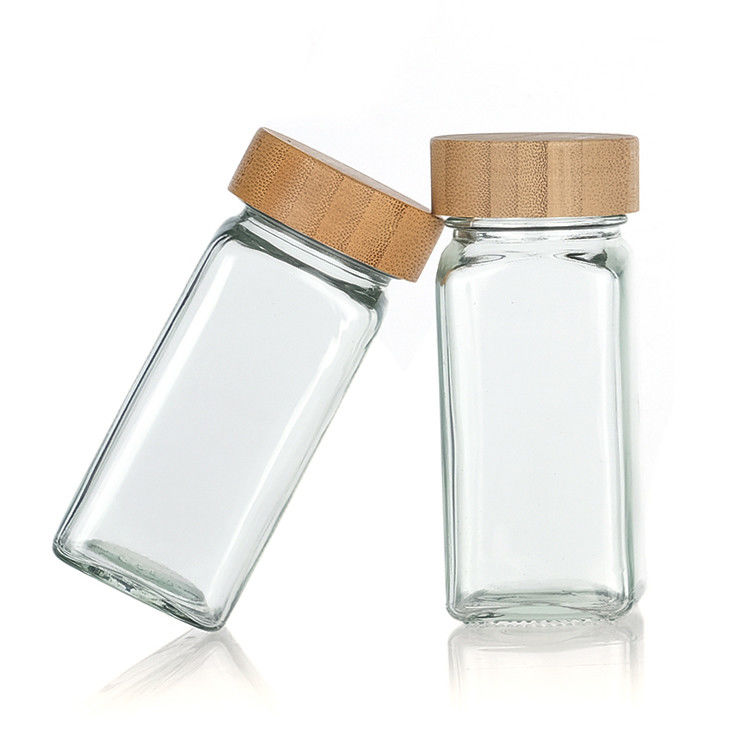 120ml 90ml シェイカーのガラススパイスボトル 蓋を倒す 4Oz スピースボトル キッチン用