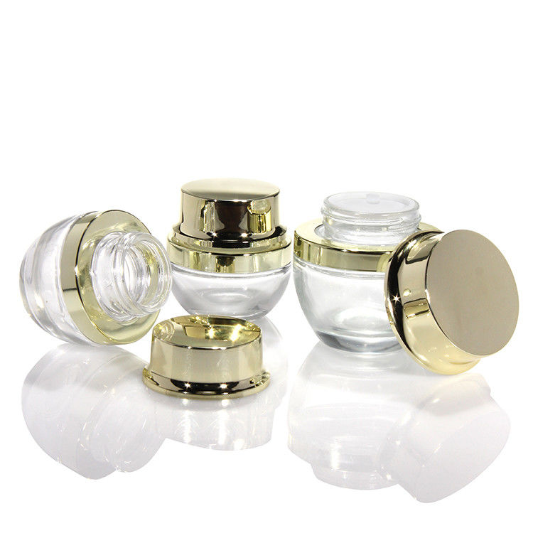 クリームガラスボトル 卸売 5Ml 10Ml 15Ml 20Ml 30Ml 50Ml 化粧品 ヘアクリーム ガラスボトル 蓋付き