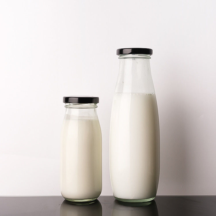 無料サンプル 100Ml 200Ml 350Ml パステル化 冷酒茶 ミルク メタル蓋付き ガラスボトル