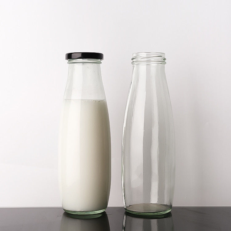 無料サンプル 100Ml 200Ml 350Ml パステル化 冷酒茶 ミルク メタル蓋付き ガラスボトル