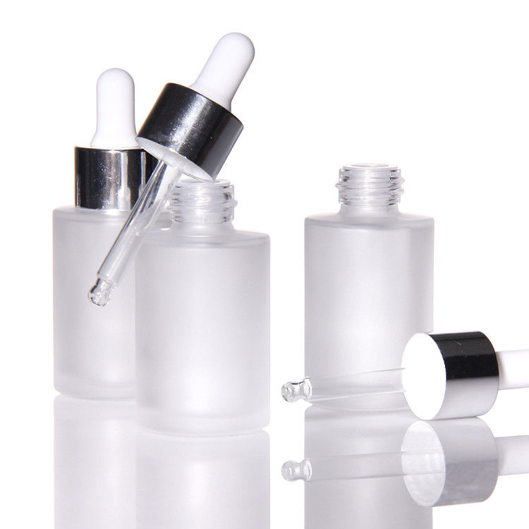 空 15ml 30ml 凍結 ガラス 顔オイル 血清 ボトル 梱包 ガラス パンプ 化粧水 血清 オイル ドロッパー ボトル