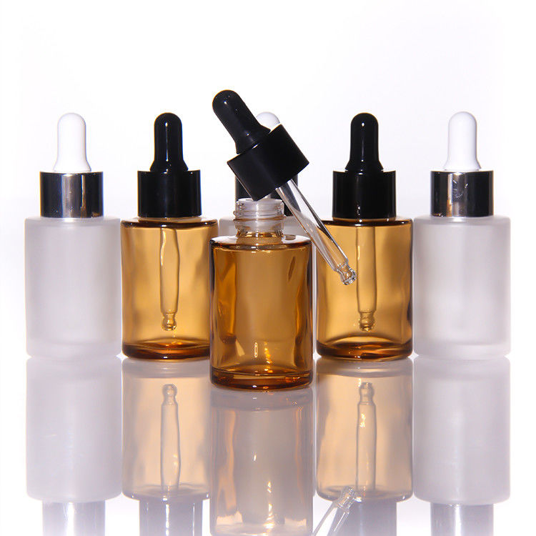 空 15ml 30ml 凍結 ガラス 顔オイル 血清 ボトル 梱包 ガラス パンプ 化粧水 血清 オイル ドロッパー ボトル