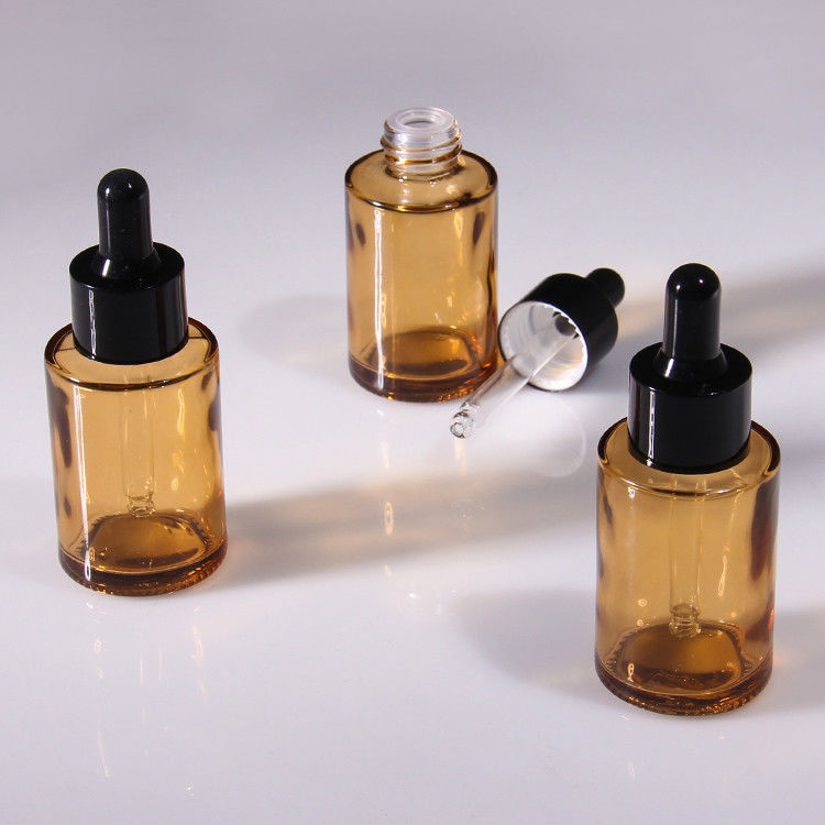 空 15ml 30ml 凍結 ガラス 顔オイル 血清 ボトル 梱包 ガラス パンプ 化粧水 血清 オイル ドロッパー ボトル