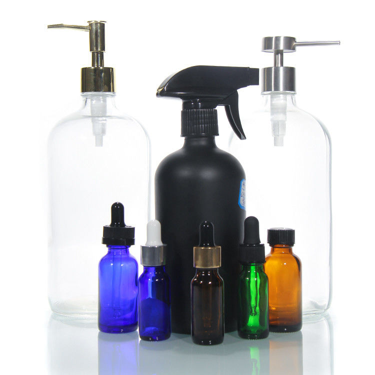 30ml 120ml ガラスポンプローションスプレー クリームローラードロッパー血清ボトル コンテナ 化粧品のパッケージングのために