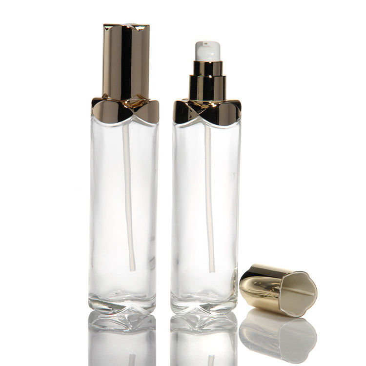 顔クリーム 化粧品 ガラスボトル 精油100ml 150ml ボトル ローションポンプ 包装用化粧品