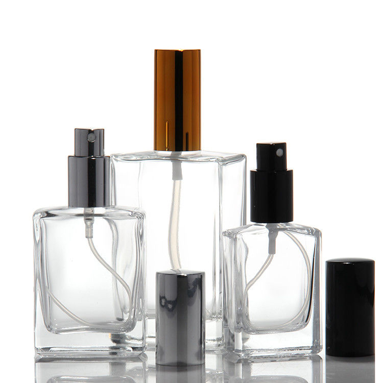 カスタムロゴ 空のスプレー 香水 ガラスボトル ヴィンテージ 贅沢 10Ml 30Ml 50Ml 100Ml