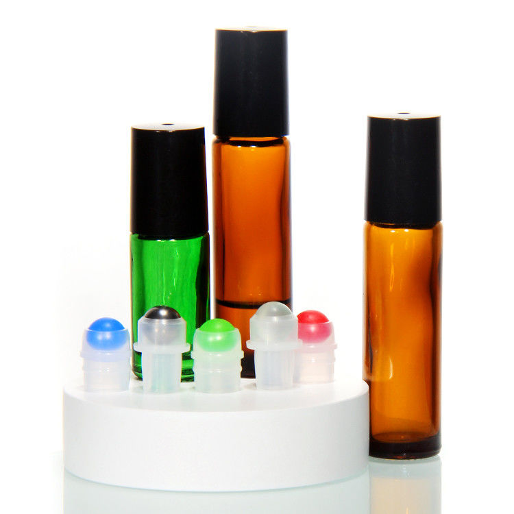 スタッドレスタイヤのロールボールとボトルにカスタム5ml 10ml 15mlガラス香水ロール