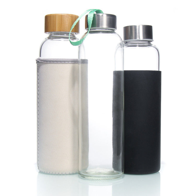 オーダーメイド ロゴ 高ボロシリケート ガラス 水瓶 タンブラー BPA フリー 水飲み瓶