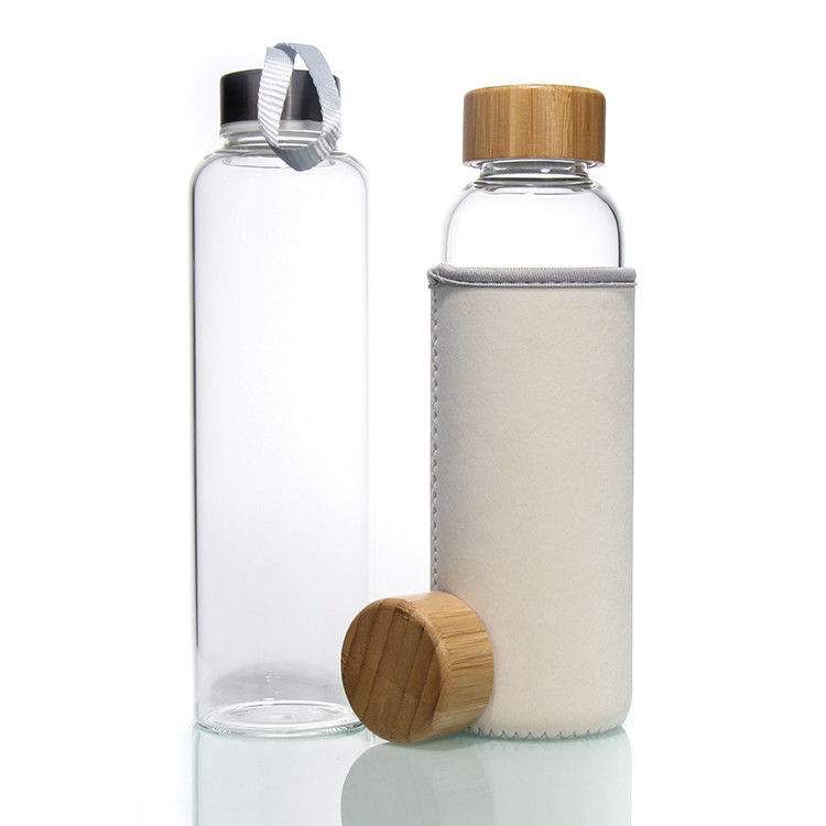オーダーメイド ロゴ 高ボロシリケート ガラス 水瓶 タンブラー BPA フリー 水飲み瓶