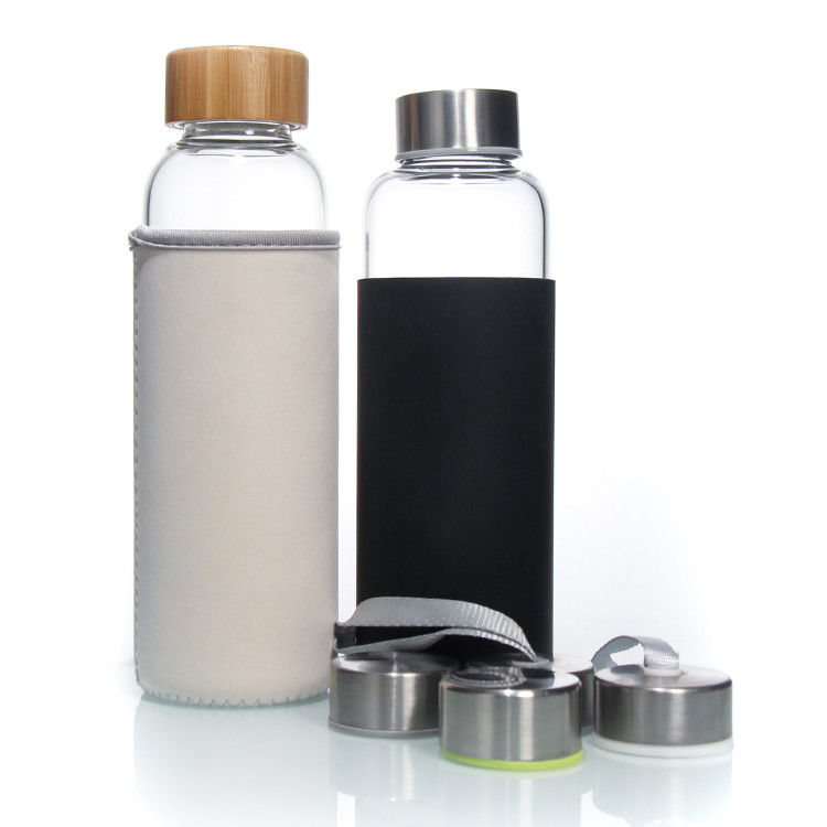 オーダーメイド ロゴ 高ボロシリケート ガラス 水瓶 タンブラー BPA フリー 水飲み瓶