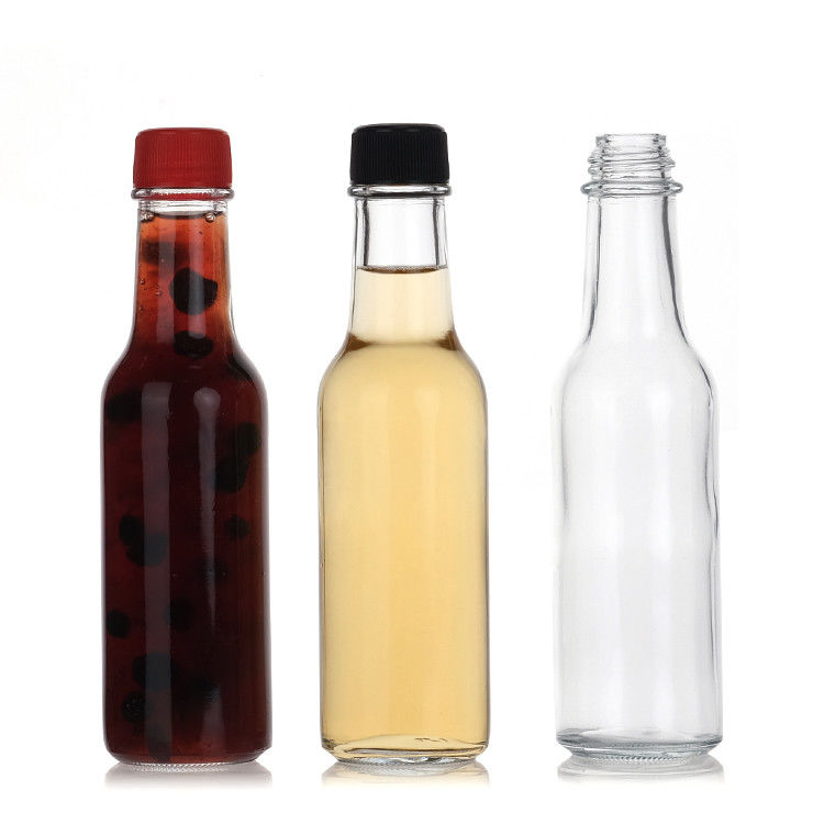 20ml ガラスボトル 高石灰色 食品色調 ソース 蓋付き ガラスボトル