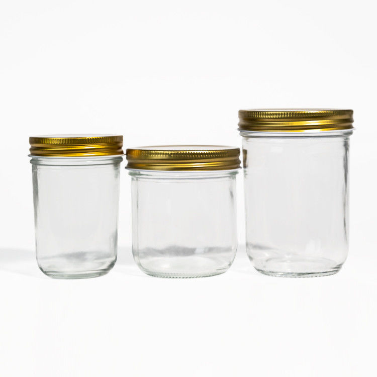 オーダーメイド 380ml 470ml 750ml 1000ml 16oz 24oz 32oz 厚口メーソンガラスボトル